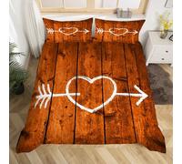 3D Printed Love Duvet Cover Double 3 Pieces 200x200cm Love Bedding Set with Hidden Zipper Soft Microfiber Comforter Quilt Cover with 2 Pillowcase 50x75cm（style 46-4）