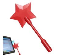 3D Printed Magic Wand Tap to Pay Contactless Payment Credit Card Holder, Star Shaped Tap to Pay Credit Card Wand, Fun Novelty Gift for Kids Adults Tech Lovers Cosplay Magicians (D)