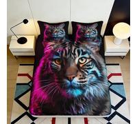 3D Printed Mammoth Fitted Sheet Microfiber Deep Pocket Non-Slip Bedroom Bedding Mammoth Mattress Fitted Cover Full Wrap for All Ages 180x200x25cm