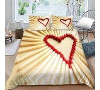 3D Printed Matches Super King Duvet Cover Set 3 Piece Microfibre Bedding Set Modern Style Quilt Cover 260x220 cm with 2 Pillowcases 50x75 cm and Zipper Closure k.686