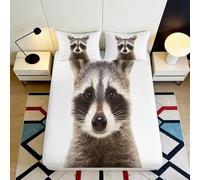 3D Printed Mechanical Cat Fitted Sheet Microfiber Deep Pocket Bedroom Bedding Non-Slip Mechanical Cat Mattress Fitted Cover Washable Small Double（140x200cm）
