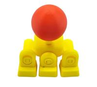 3D Printed Mechanical Keyboard External Game Joystick, Mechanical Keyboard Creative Joystick with Cross-axis Buttons(Yellow)