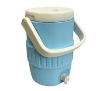 3D Printed Mini Can Cooler Cup, Standard Can Cooler for Soda with Faucet, 12 Oz Koozies for Cans and Bottles, Beverage Dispenser for Party Iced Water Pantry Home Coffee Tea Wine Countertop