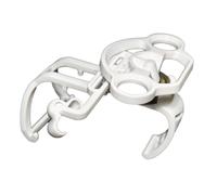 3D Printed Mini Steering Wheel for GameSir Nova Lite Controller, Racing Game Accessory with Easy Installation, Replacement Wheel for Enhanced Gameplay (White)