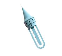 3D Printed Miniature Castles Spires Bookmarks, Blue