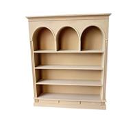 3D Printed Miniature Display Shelf with Multiple Compartments for Doll House Decoration Scene Display Landscape Furniture Doll House Accessory