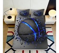 3D Printed Motorcycle Rider Fitted Sheet Microfiber Bedroom Bedding Non-Slip Deep Pocket Motorcycle Mattress Fitted Cover Washable Protector Single（100x190cm）