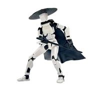 3D Printed Movable Robot - Fourth Generation Multi-Jointed Action Figure, Knight Series | Robot 13 Figures Desktop Decoration, Fully Movable Desktop Sensory Toy Figure, Collecti