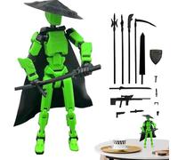 3D Printed Multi-Jointed Movable | Action Figure Set | Dynamic Robot Toy with Movable Joints | Realistic Detailing for Desktop Decorations, Stress Relief Companion, Children, Collectors