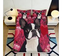 3D Printed Music Melody Fitted Sheet Microfiber Soft Anti-Slip Abstract Note Bed Cover for Bedroom Dorm Mattress 90x200x25cm