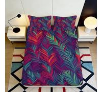 3D Printed Nature Tree Fitted Sheet Microfiber Non-Slip Deep Pocket Bedroom Bedding Colorful Tree Mattress Fitted Cover Soft for Home 140x200x25cm