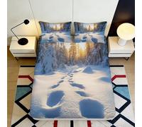 3D Printed Nebula Fitted Sheet Microfiber Deep Pocket Non-Slip Bedroom Star Mattress Fitted Cover Washable Full Wrap for All Ages Single（100x190cm）