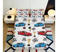 3D Printed New York City Fitted Sheet Microfiber Deep Pocket Non-Slip Modern New York Mattress Fitted Cover Full Wrap Bedroom Bedding for Adults Teens 200x200x25cm