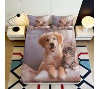 3D Printed Ocean View Fitted Sheet Microfiber Deep Pocket Non-Slip Seaside Mattress Fitted Cover Washable Bedding for All Ages Single（90x190cm）