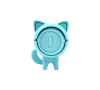 3D Printed One-Eye Cat Toy.3D Printed Cat Model with Rotating Eyes.Festival Toy.Home Executive Desk Toy.One-eyed Cat Toy for Relaxation (BU1,One Size)