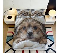 3D Printed Orangutan Pattern Fitted Sheet Microfiber Deep Pocket Non-Slip Bedding Monkey Mattress Fitted Cover for Adults 160x200x25cm