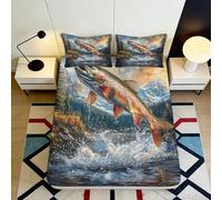 3D Printed Owl Design Fitted Sheet Microfiber Deep Pocket Non-Slip Owl Mattress Fitted Cover Bedroom Bedding Full Wrap Washable for All Ages Super King（180x200cm）