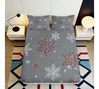 3D Printed Owl Pattern Fitted Sheet Microfiber Soft Deep Pocket Owl Mattress Fitted Cover Non-Slip Full Wrap Bedding Protector Single（90x200cm）