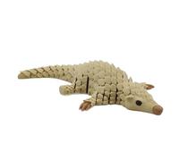 3D Printed Pangolin - Articulated Movable Joints Figurine | Flexible Realistic Animal Model For Desk And Display | For Kids Teens Adults As Sensory Fidget Toy, Office Desktop Ornament