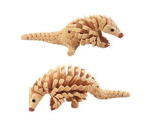 3D Printed Pangolin Articulated Movable Realistic Animal Model for Collectors and Nature Lovers