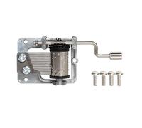3D Printed Parts Creative Gift Hand Crank/Windup Model for Wind Up Music Box Mechanism Project