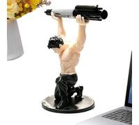 3d Printed Pen Holder Shaped Like A Muscular Physique, Suitable For Desktop