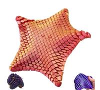 3D-Printed Playful Star, Funny Star Fidget Toy, Transformable Expanded Sensory Fidget Stars, Portable Cute 3D Printed Squishy Articulating Starfish Fun Desk Decor for Friend Family (A06, 12CM)