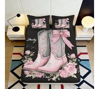 3D Printed Poppy Field Fitted Sheet Microfiber Deep Pocket Non-Slip Bedding Set Poppy Design Mattress Fitted Cover Soft Washable for Bedroom King（160x200cm）