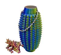 3D Printed - Portable Stress Relieving Keychain Charm, Creative Fidget Tool, Calming Aid, Durable Decorative Trinket | Cute Executive Desk Bag Home Toy Prop For Volwa