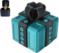 3D Printed Prank Gift Box - Annoying Gift Box with Screws, The Annoying Present, Desktop Prank Ornament for Gag Gifts and Parties (C)