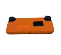 3D Printed Protective Cover for AYANEO Pocket S2 Game Consoles Case Cover TPU Flexible Protective Shell (Translucent Orange)