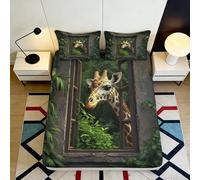 3D Printed Purple Koala Fitted Sheet Microfiber Deep Pocket Non-Slip Bedroom Bedding Koala Pattern Mattress Fitted Cover Soft Breathable for Home 90x200x25cm