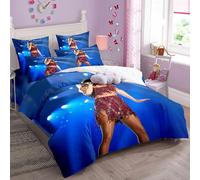 3D Printed Quilt Cover Double 200 x 200 cm 3 Pieces Bedroom Bed Bedding Set Soft Easy Care with Zipper Closure，Pillowcases for Kids Girls Boys Adults Bedroom