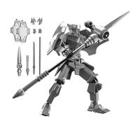 3D Printed Robot Figure - Durable Plastic Body, Mobile Toy, Model Figure | Compact Mechanical Action Figure with Flexible Joints for Creative Decorations, Passion