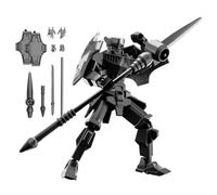 3D Printed Robot Figure - Durable Plastic Body, Mobile Toy, Model Figure | Compact Mechanical Action Figure with Flexible Joints for Creative Decorations, Passion