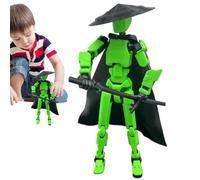 3D Printed Robot Toy - Movable Action Figure, Flexible Changeable Design, Collectible Model | For Painting, Friends, Desktop Decoration, Creative Photography Props