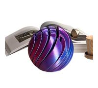 3D Printed Rotating Fidget Sphere Toy System, Stress Relief Squeeze Hand Relaxation Device, Desktop Sensory Anti Stress Gadget, Office Study Classroom Commuting Use Focus Tool Set
