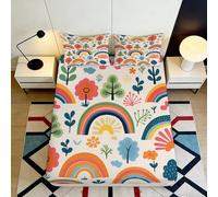 3D Printed Sacred Prayer Fitted Sheet Microfiber Deep Pocket Non-Slip Sacred Prayer Mattress Fitted Cover Bedroom Bedding Single（90x200cm）