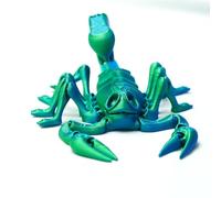 3D printed scorpion,articulated models,flexible joint animal model figurines, stress relief, fidget restlessness, ADHD toys, surprise fantasy gifts