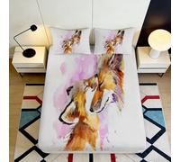 3D Printed Skeleton Couple Fitted Sheet Microfiber Deep Pocket Non-Slip Bedding Romantic Skeleton Mattress Fitted Cover Breathable for Bedroom Super King（200x220cm）