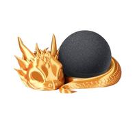 3D Printed Smart Speaker Holder | Dragon Stand 4th/5th Gen Artistic Desktop Bracket Decoration | PLA Speaker Mount for Bookshelf Desk Tech Lovers Fantasy Enthusiasts