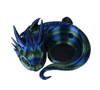 3D Printed Smart Speaker Holder | Dragon Stand 4th/5th Gen Artistic Desktop Bracket Decoration | PLA Speaker Mount for Bookshelf Desk Tech Lovers Fantasy Enthusiasts