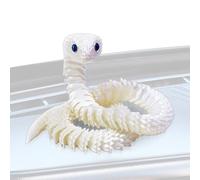 3D Printed Snake - Articulated Fidget Toys,2.5 Ft Long Flexible 3D Printed Snake for Kids Adults Party Desk Home Decoration Easter Basket Filler