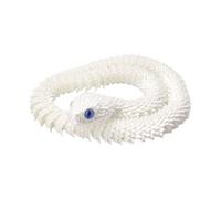 3D Printed Snake, Articulated Snake Articulated Animal Toys | Realistic Snake Pranks for Desk Bed Table Bookshelf Dashboard Car Interior Tabletop Bedroom