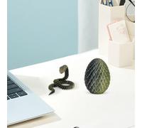 3D Printed Snake Egg - Articulated Snake Egg Fidget Animal Toy, 3D Printed Animal Model Collection Toy, Articulated Fidget Animals Model | Glow In The Dark Snakes Toys,for Adults And Kid