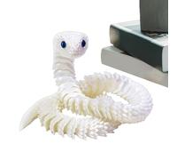 3D Printed Snake Fidget - Articulated 75cm Figure,Realistic Animal Toy,Flexible Jointed Design With Smooth 3D Printed Texture | Desk Shelf Decoration For Pranks Tabletop Bedroom Bookshelf Car Interior