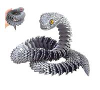 3D Printed Snake | Flexible Movement Articulated Toy,2 5 Ft 3D Printed Snake with Flexible Joints for Party Home Decoration Birthday Easter Basket