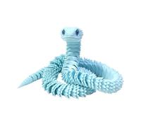 3D Printed Snake Stress Toy,3D Printed Animal Stress Toys | Realistic Pranks for Desk, Bed, Table, Shelf, Car Dashboard, Interior