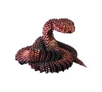 3D Printed Snake Toys - Articulated Desktop Pet, Fully Jointed Figurine, Movable Snake Collectible, Sensory Fidget Toy | Creative Modern Decor For Boys Kids Adults Office Home Display