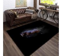 3D Printed Soft Bedroom Carpet Animal Horse 100 X 150 Cm - Low Pile Carpet Non-Slip Area Rug - Home Decoration Door Mat - Washable - Anti-Stain, Non-Shedding, Nmentally Friendly - Easy /5933431974610